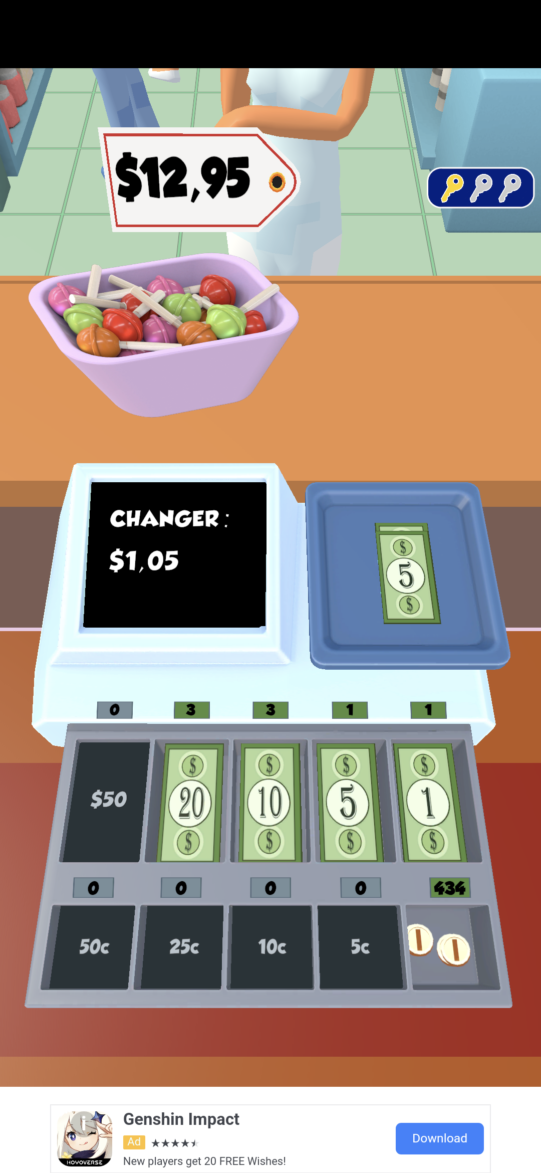 Preview image of Cashier 3D